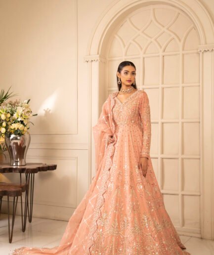 PINK MAXI W/T DOPATTA
